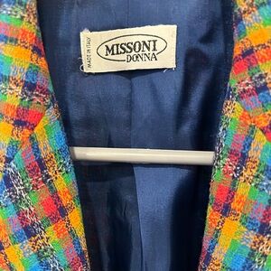 Missoni Donna Multicolor Tweed Jacket